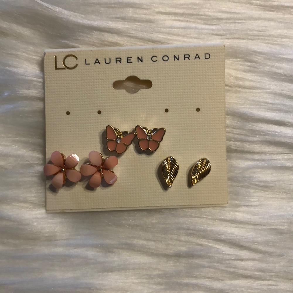 LC Lauren Conrad earring set